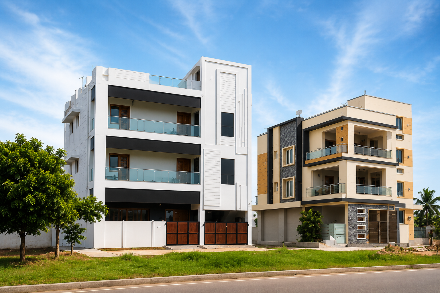 SR Associates — Completed residential buildings
